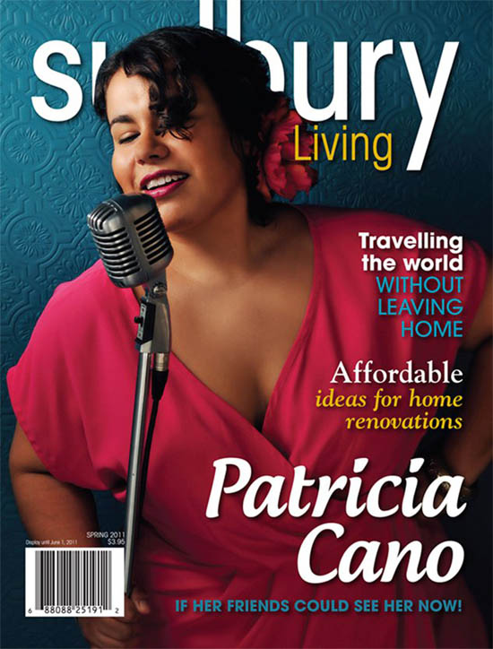 Sudbury Living cover with Patricia Cano