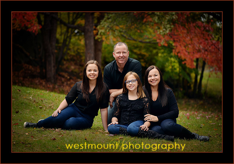 Family portraits in the park…