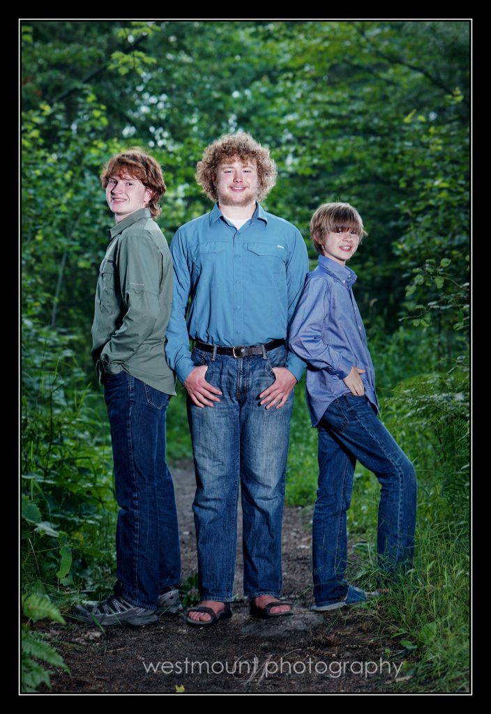 My 3 sons….